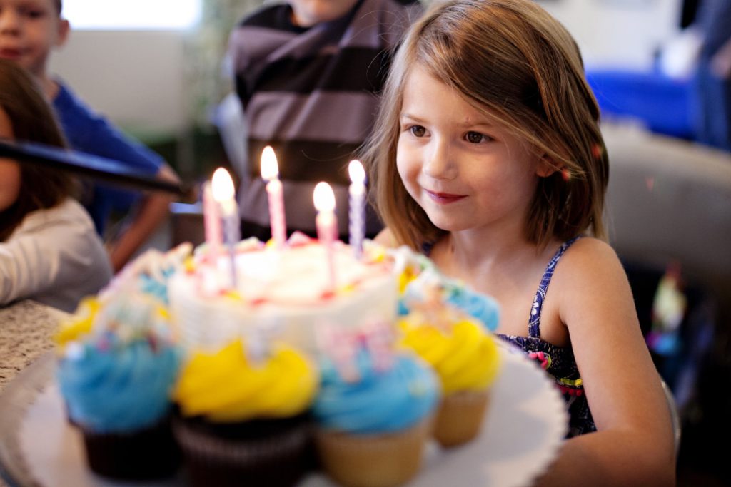 How can I arrange a small birthday party at home